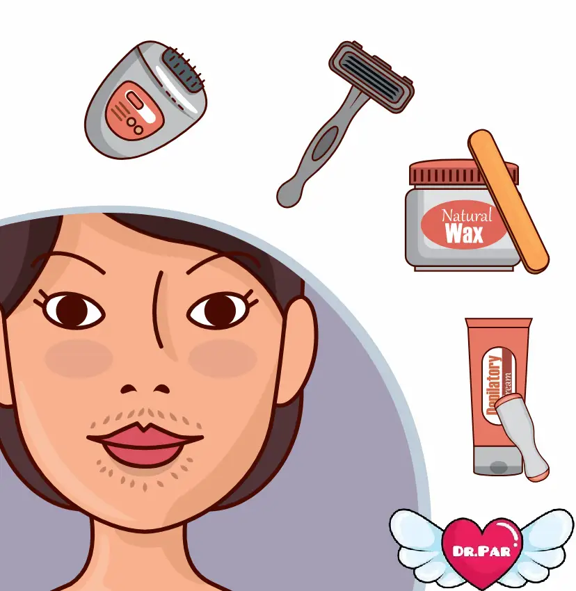 موی زائد صورت